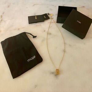 Maje Initial B Necklace